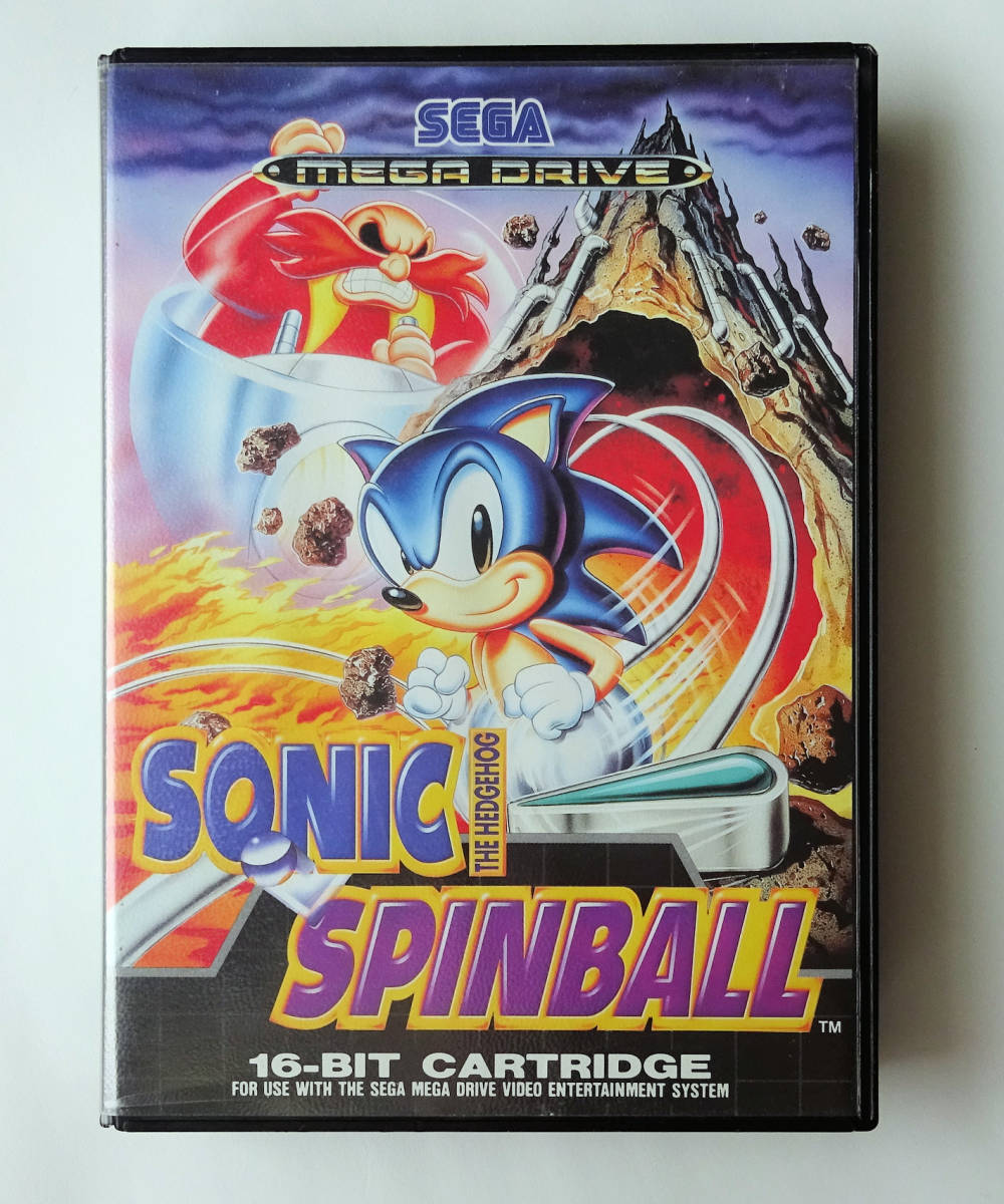 MD ソニックスピンボール SONIC SPINBALL EU版 セガメガドライブ MD ソニックスピンボール SONIC SPINBALL EU版 セガメガドライブ