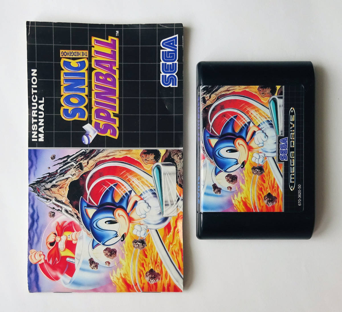 MD ソニックスピンボール SONIC SPINBALL EU版 セガメガドライブ MD ソニックスピンボール SONIC SPINBALL EU版 セガメガドライブ