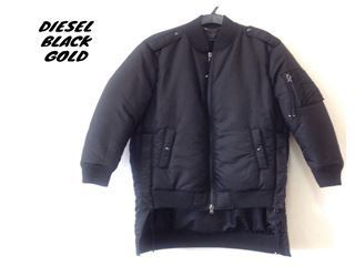 【中古】【送料無料】ディーゼルブラックゴールド DIESEL BLACK GOLD MA-1 ブルゾン ブラック メンズ サイズ36_画像1