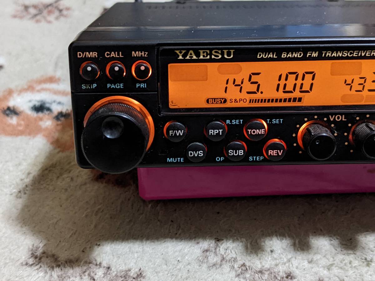 ヤエスFT4900 Yahoo!オークション - YAESU FT-4900 144/430M DUAL BAND FM