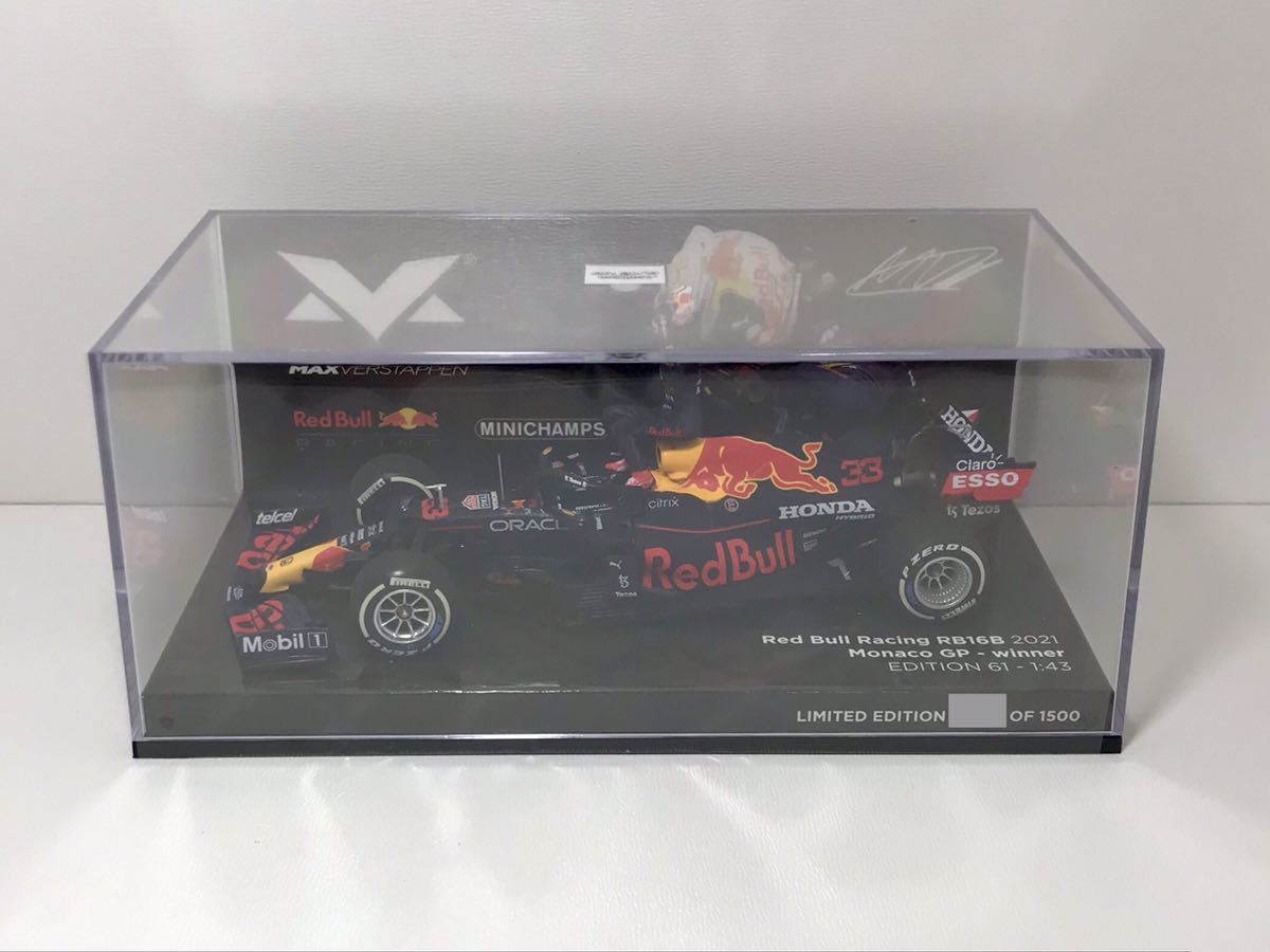 フェルスタッペン別注 1/43 レッドブルホンダ RB16B マックス