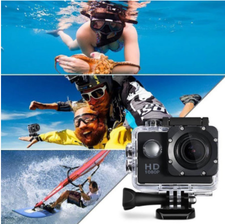 【1円スタート】 Mp4434：ミニ水中カメラ HD 4K wifi 防水 ビデオ録画 屋外用カメラ ビデオカメラ動画撮影_画像1