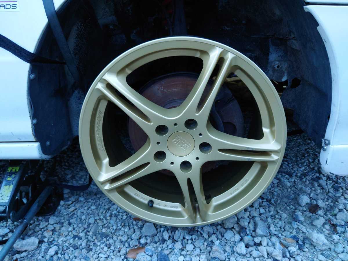 SSR INTEGRAL GT1 インテグラルGT1 17インチ 8J オフセット不明(実測約