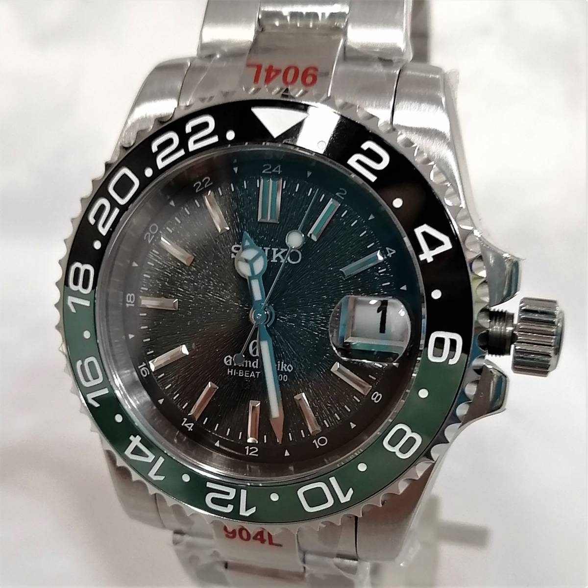 □新品□SEIKOセイコーダイバー個人カスタム品メンズ腕時計MOD男性用