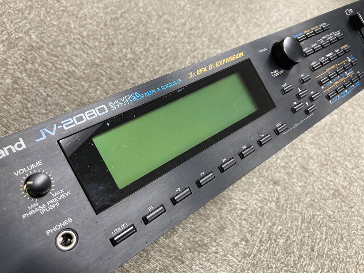 ヤフオク! - Roland JV-2080 音源モジュール （エクスパン...