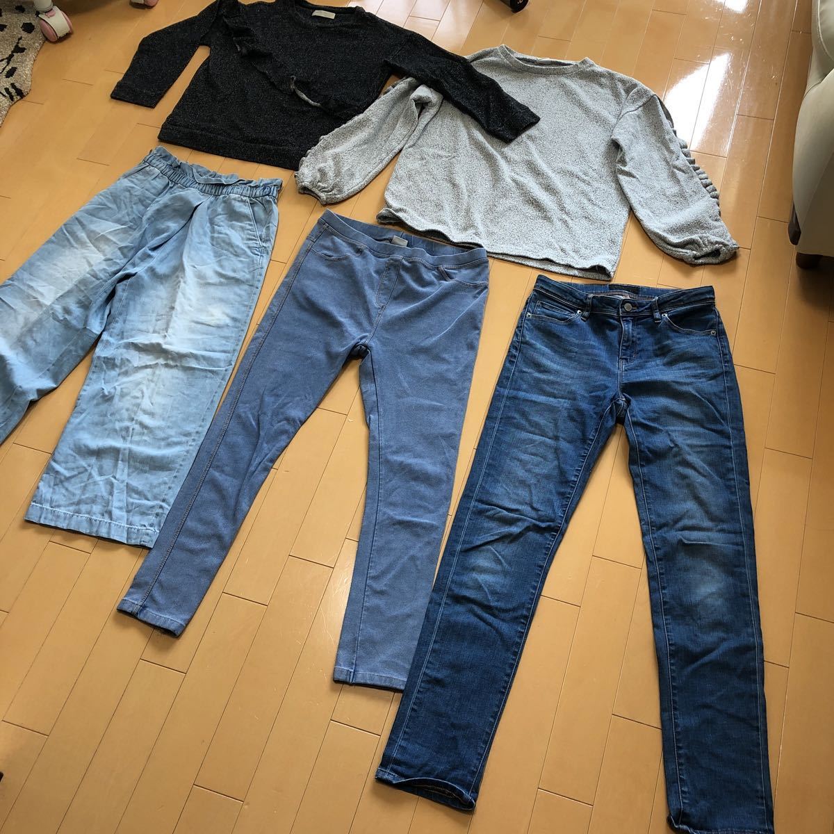  lady's GAP,UNIQLO,H&M etc. 152 size ~164 size rank used beautiful goods?24 point set 