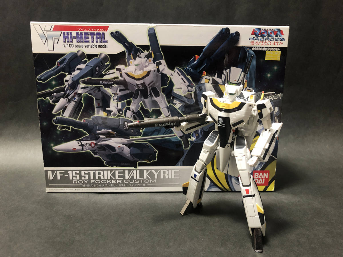 VF HI-METAL 超時空要塞マクロス VF-1S ストライクバルキリー（ロイ