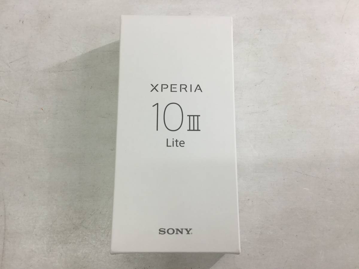 【#60】Xperia 10 Ⅲ Lite 64GB XQ-BT44 ブルー 利用制限 楽天〇
