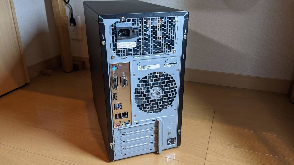 Magnate IM PC本体 Core i5-8500 メモリ8G Windows11 ドスパラ おまけ