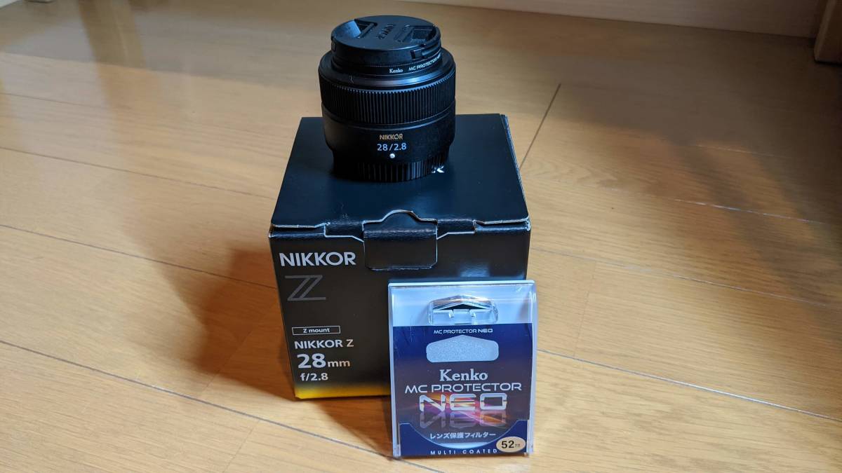NIKON Z50 レンズ2本セット　ZDX16-50mmF/3.5-6.3VR Z28mmF/2.8 ショット数1325回
