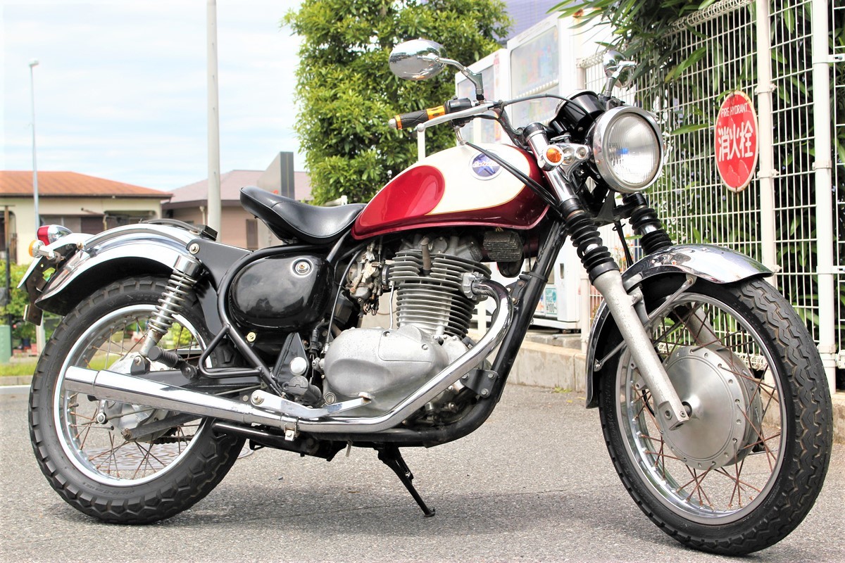 ★千葉発★返品可能★売切★カワサキ★エストレヤカスタム★エストレア★1996年モデル★BJ250A★18,417ｋｍ/250TRST250TWFTRトライアンフ