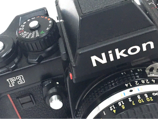 Nikon F3 NIKKOR 50mm 1:1.4 一眼レフ フィルムカメラ レンズ ニコン QS053-38_画像6