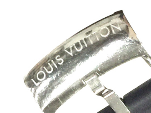1円 ルイヴィトン 腕時計用 ベルト タンブール モノグラム ラバー素材 R15614 メンズ 付属品有り LOUIS VUITTON_画像4