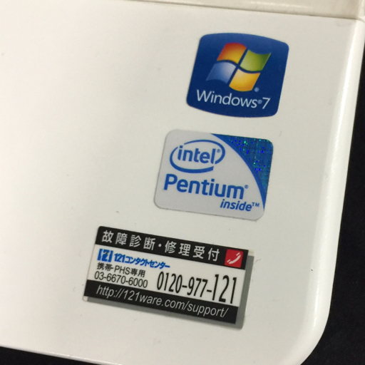 NEC LaVie LS150/F 15.6インチ ノートPC Pentium B950 2.10GHz 4GB HDD 640GB Win7_画像6