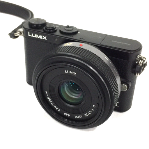 1円 Panasonic LUMIX DMC-GM1 G 1:1.7/20 ミラーレス一眼 カメラ レンズ パナソニック C4368-1_画像1