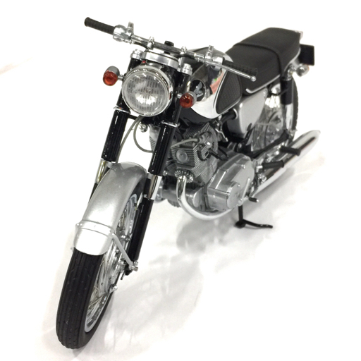 1円 EBBRO 1/10 HONDA CB72 1960 ミニカー 保存箱付き ブラック インテリア 置物 模型_画像3