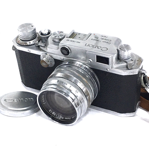 1円 CANON Camera LENS 50mm 1:1.8 レンジファインダー フィルムカメラ