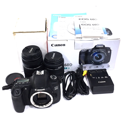 CANON EOS60D レンズ2本付き( 18-55mm、55-250mm) | tspea.org