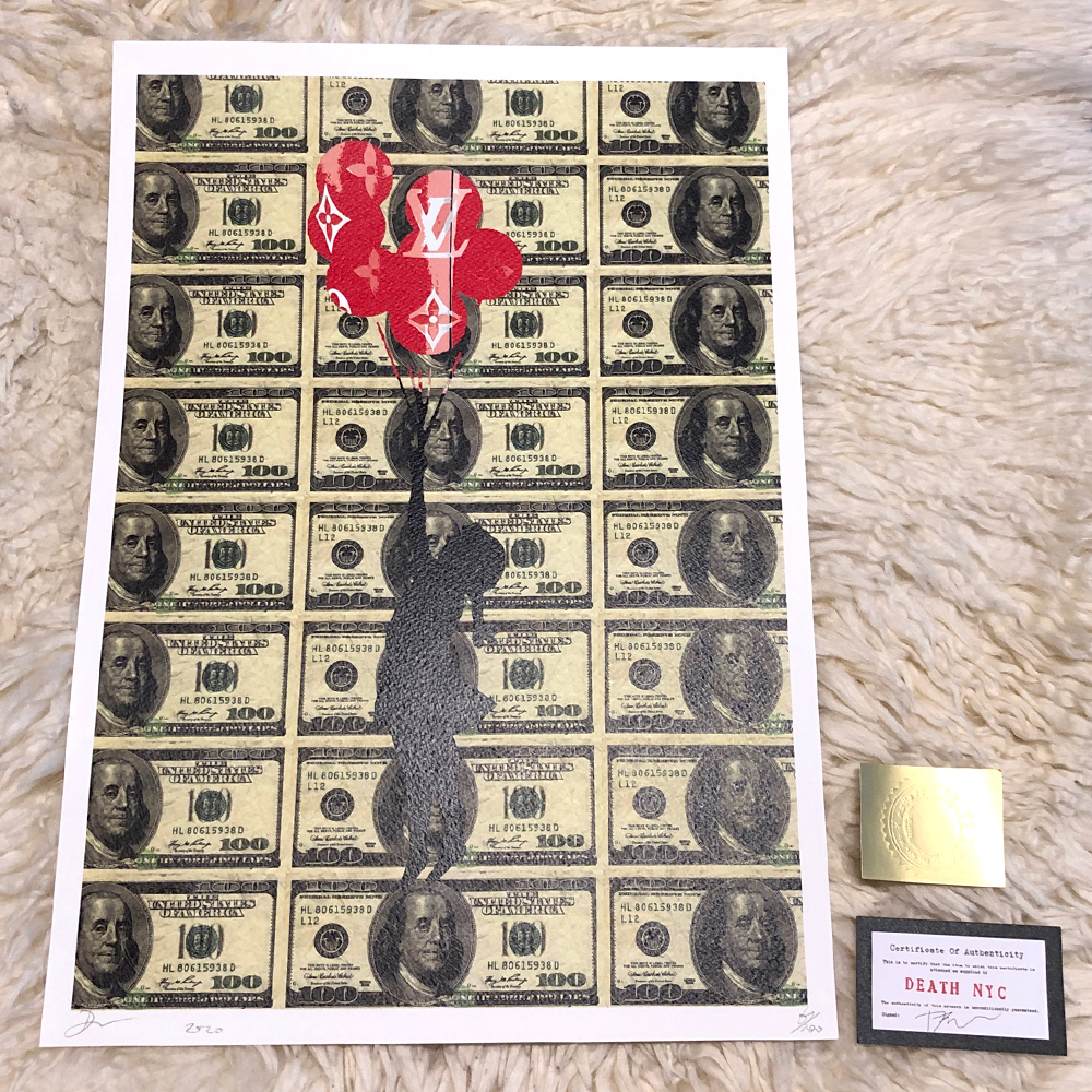 世界限定100枚 DEATH NYC作品 希少 正規品 贈答品