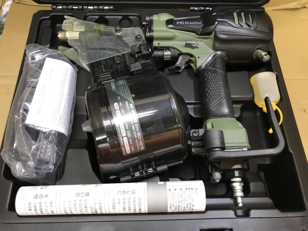 004☆おすすめ商品☆HiKOKI 90mm高圧ロール釘打機 NV90HR2(SAG) www