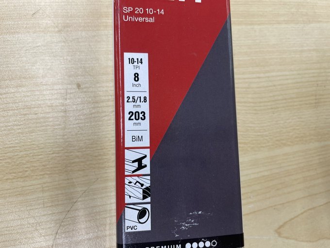 015○未使用品○HILTI ヒルティ レシプロソー替刃 SP20 10-14