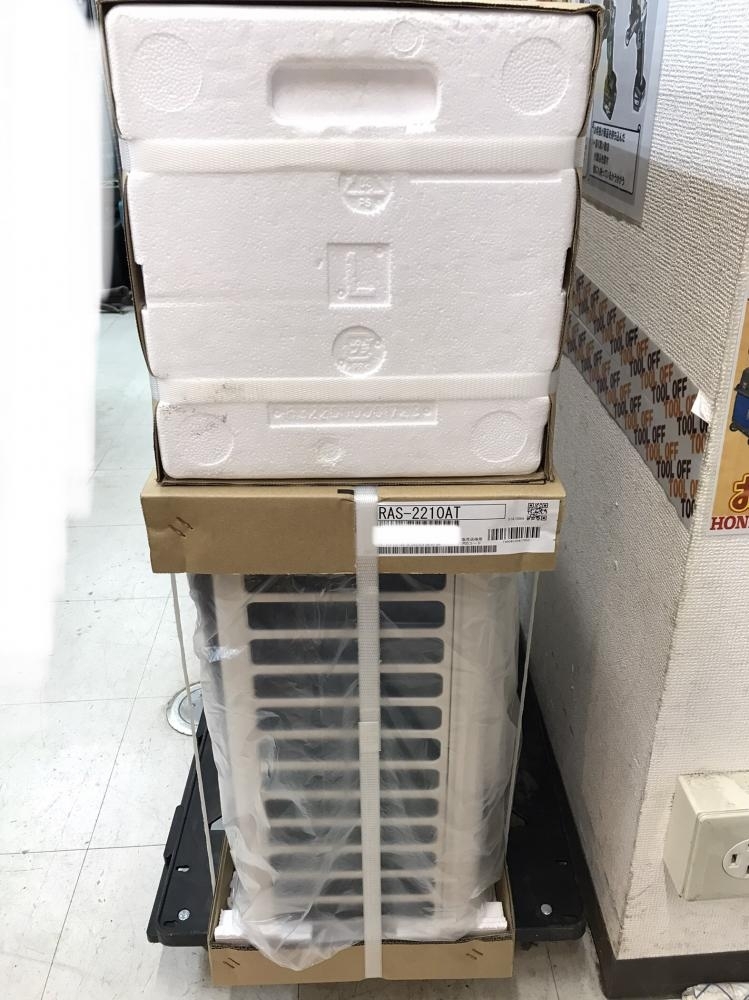 002○未使用品○東芝 エアコン RAS-2210T(W) RAS-2210A 6畳用 100V