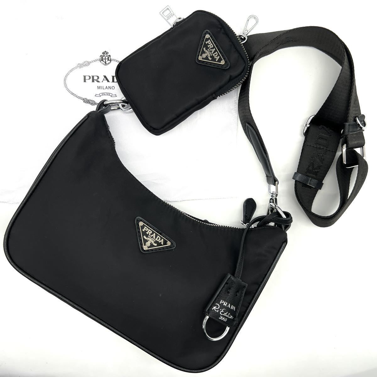 Yahoo!オークション - 1円《現行品》PRADA プラダ Re-Edition 2...