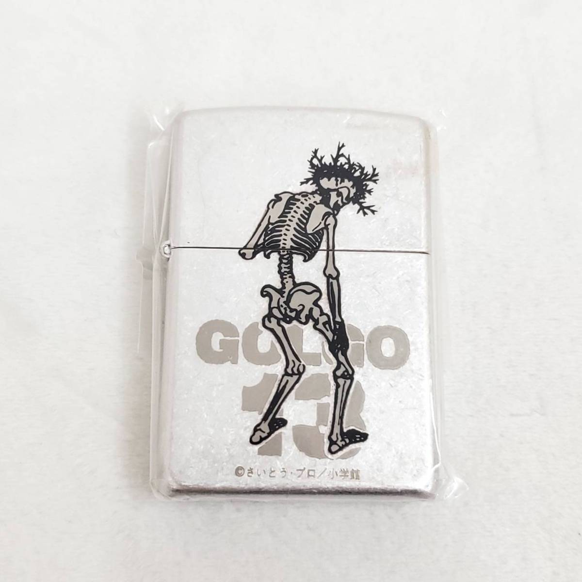 未使用 ZIPPO ジッポー オイルライター ゴルゴ13 GOLGO13 さいとうたか