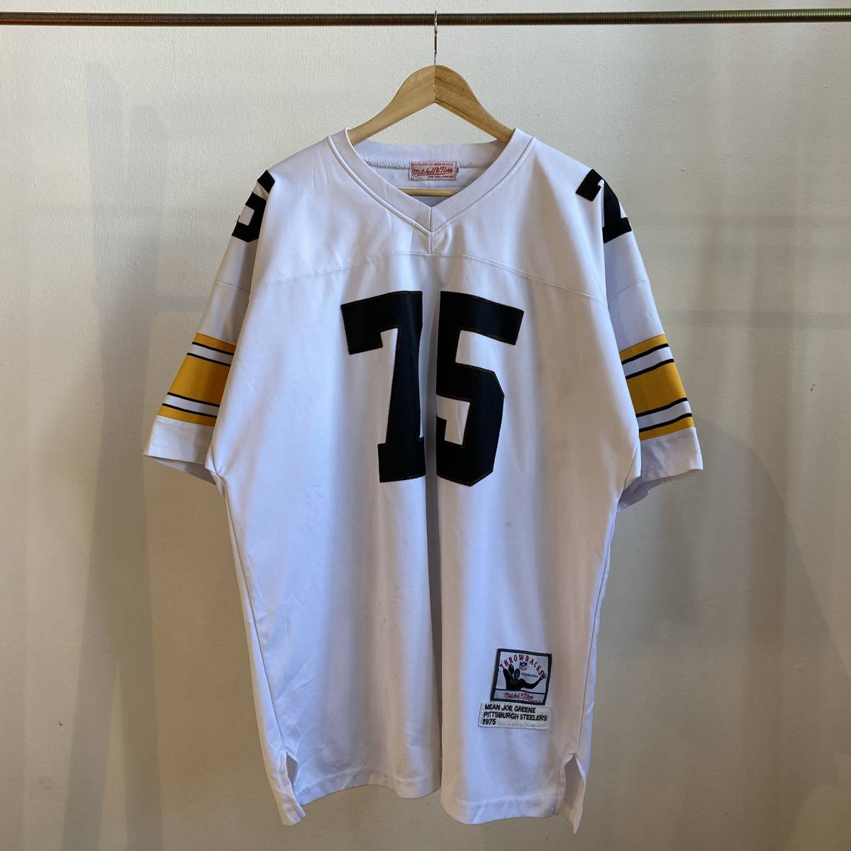 MITCHELL&NESS フットボールシャツ ブラック 54