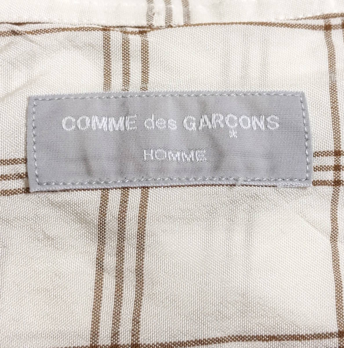 COMME des GARCONS HOMME コムデギャルソン 美品 レーヨン シャツ