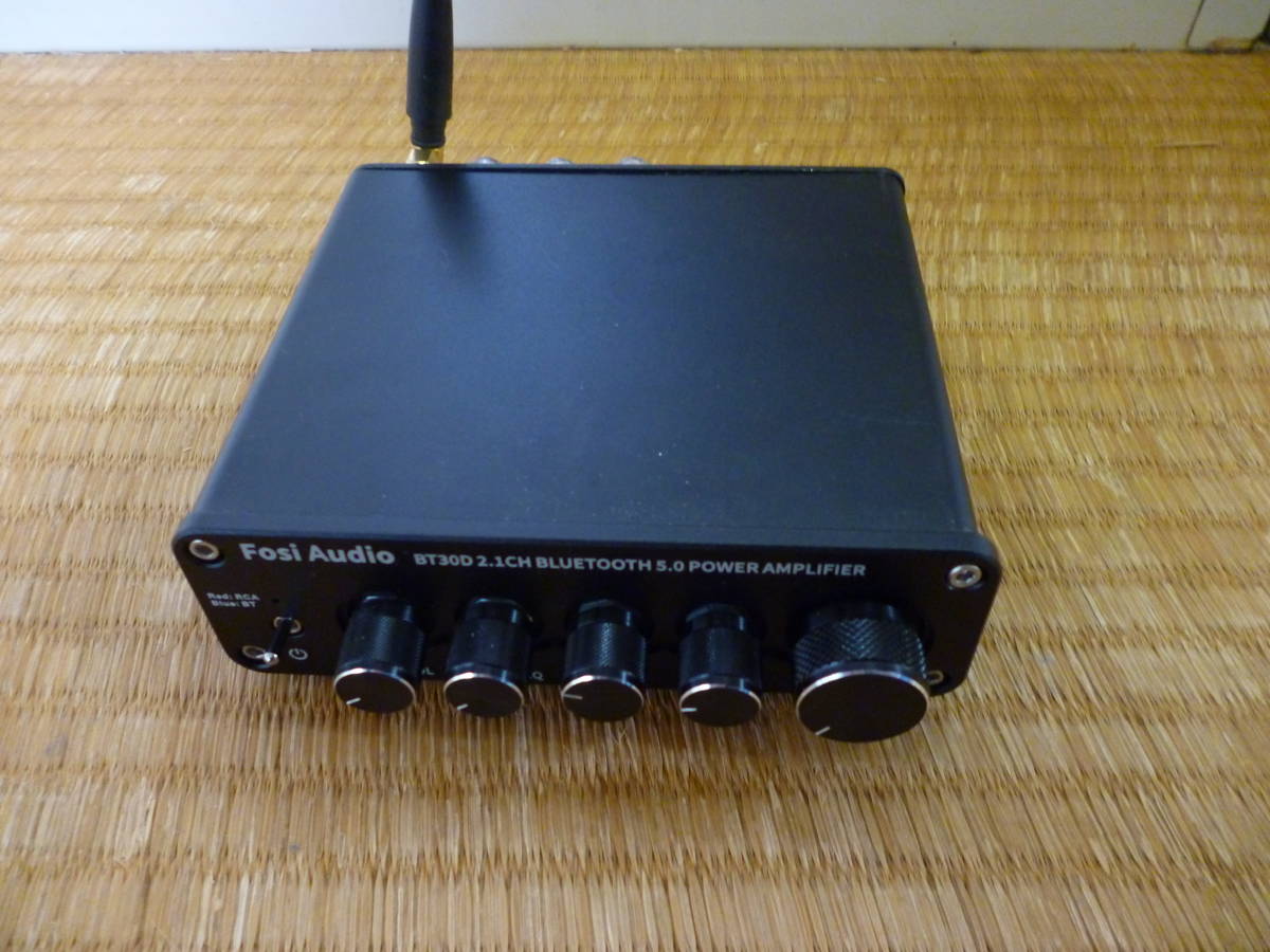 Fosi Audio BT30D-S Bluetooth 5.0アンプ 2.1チャンネル HI-FI小型高低音Dクラスミニステレオオーディオアンプ  スピーカー増幅器(その他)｜売買されたオークション情報、yahooの商品情報をアーカイブ公開 - オークファン（aucfan.com）