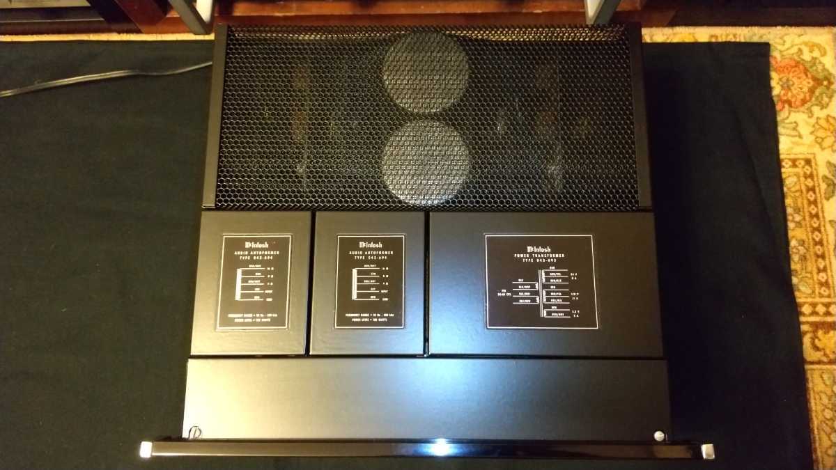 McIntosh MC2105 気泡なし ステレオパワーアンプ 【】取説 McIntosh MC2105 気泡なし ステレオパワーアンプ 【】取説
