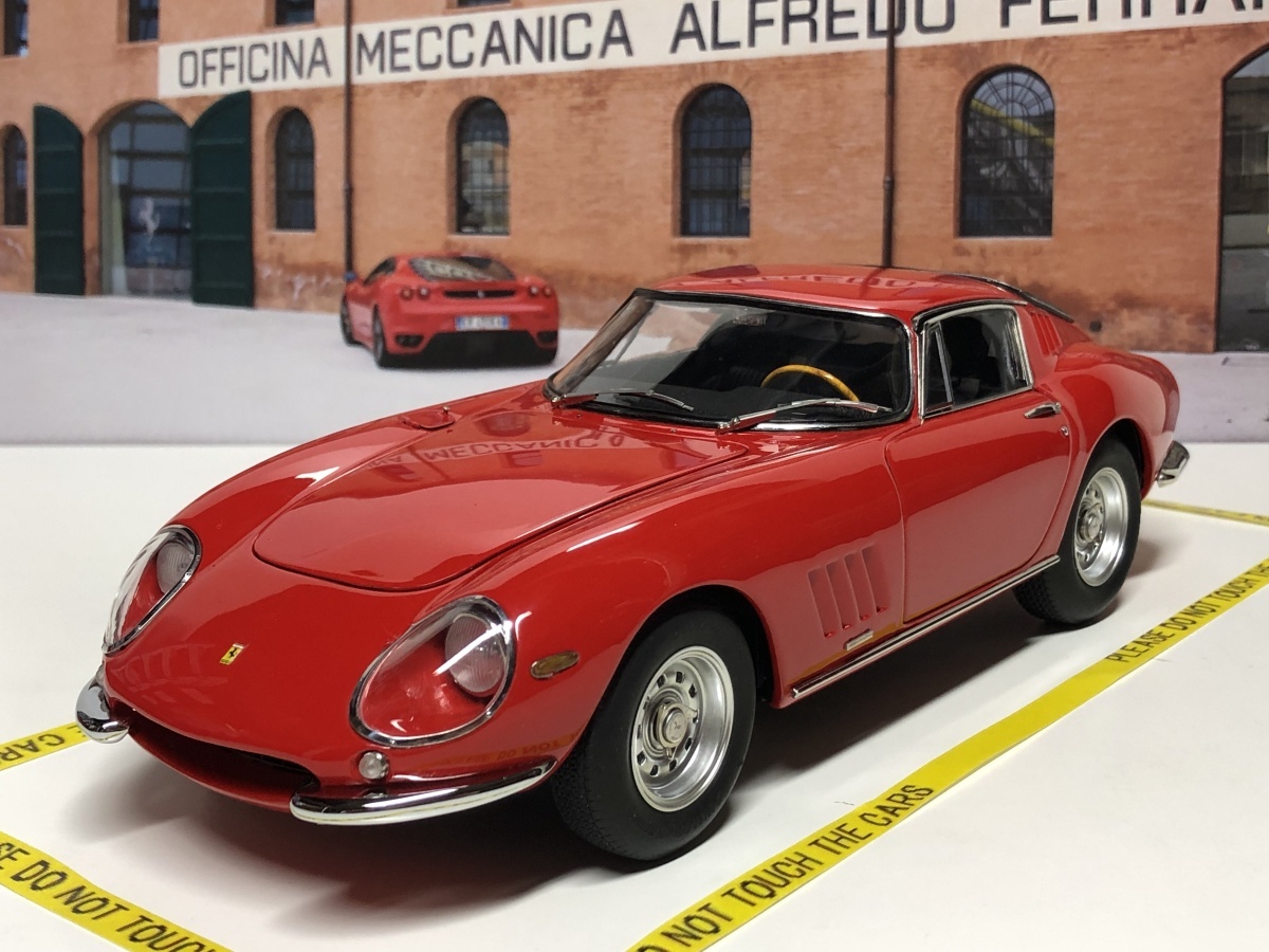 CMC 1/18 Ferrari 275 GTB/C 1966 レッド M-210 フェラーリ