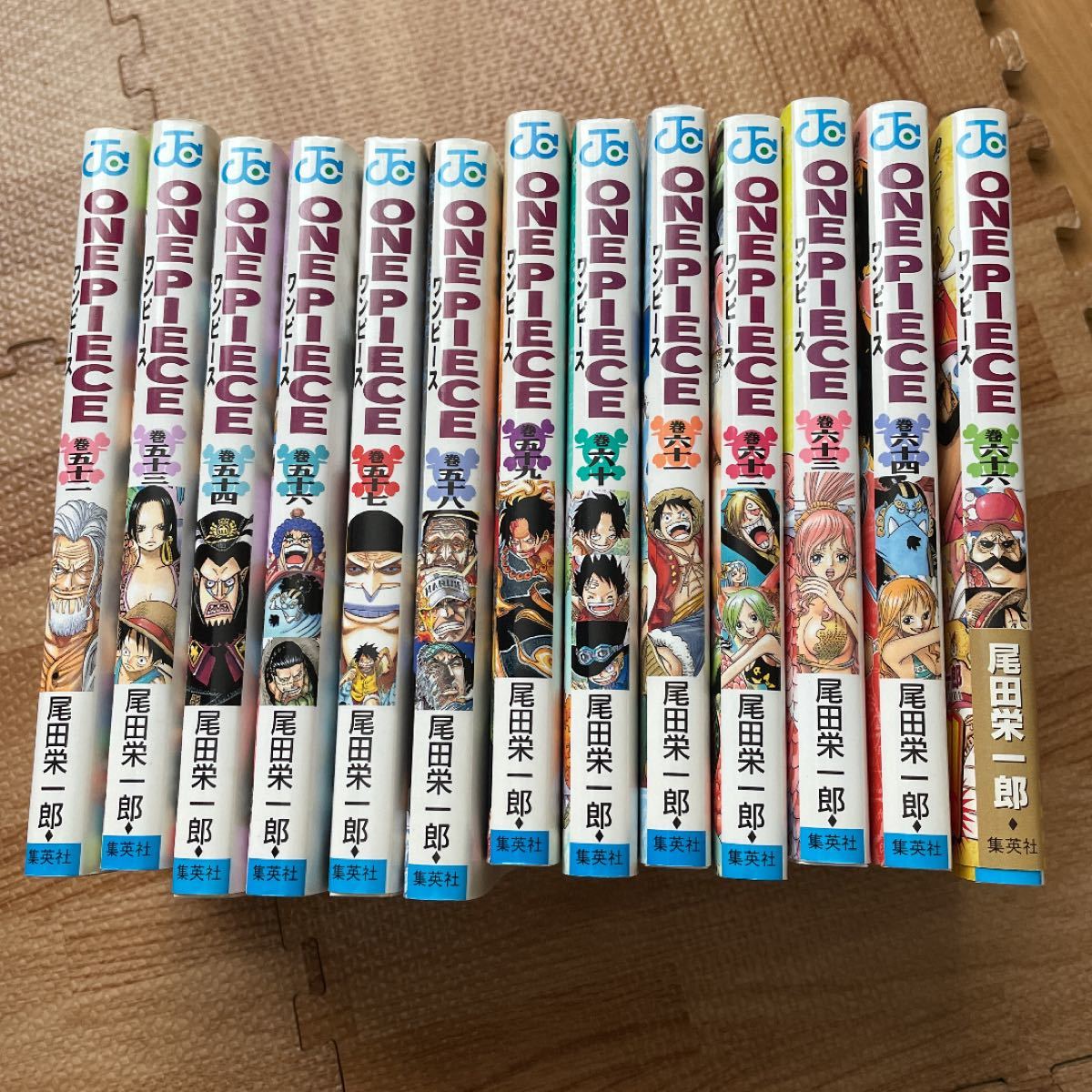 ONE PIECE 漫画　51〜54巻 56〜64巻 66巻 コミック漫画