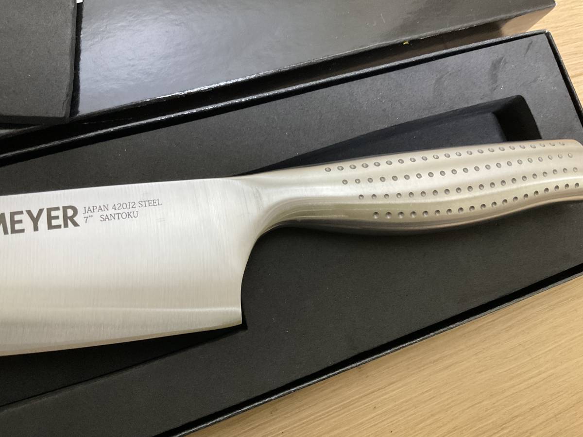 特別オファー 新品未使用綺麗 17.5cm マイヤー ステンレスナイフ 三徳包丁 nakatu.ee 特別オファー 新品未使用綺麗 17.5cm マイヤー ステンレスナイフ 三徳包丁 nakatu.ee