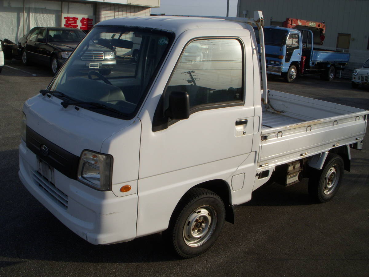 スバルサンバートラックTT2 平成19年 4WD/5速MT/タイミングベルト