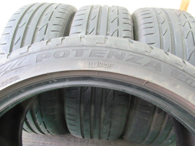 225/40R19 4本セット　ポテンザ S001 ブリヂストン　中古 POTENZA S001 RX-8 アテンザ　マークX　アコード他_画像7