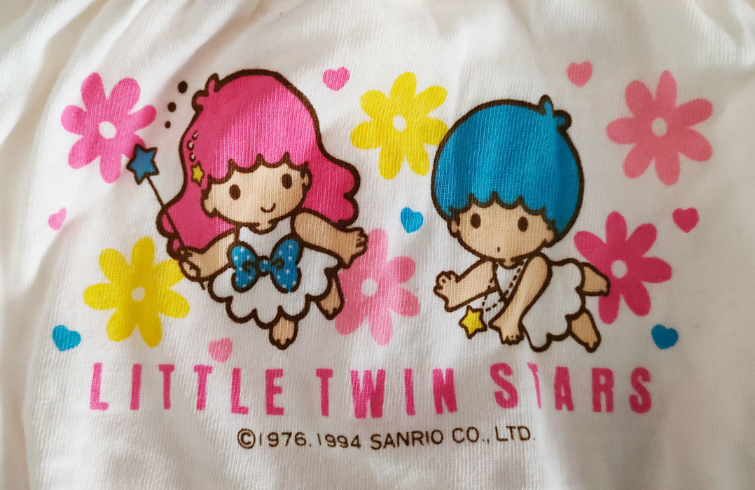 女児ショーツ　　Little Twin Stars キキ＆ララ　130 サンリオ　タンス整理　エコ　断捨離　パンツ　下着_画像2