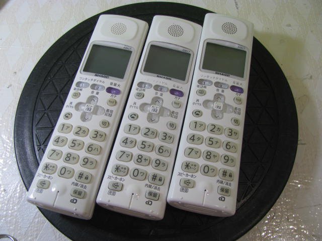K7140/電話子機など 子機3個,本体2台/SHARP JD-KS110など