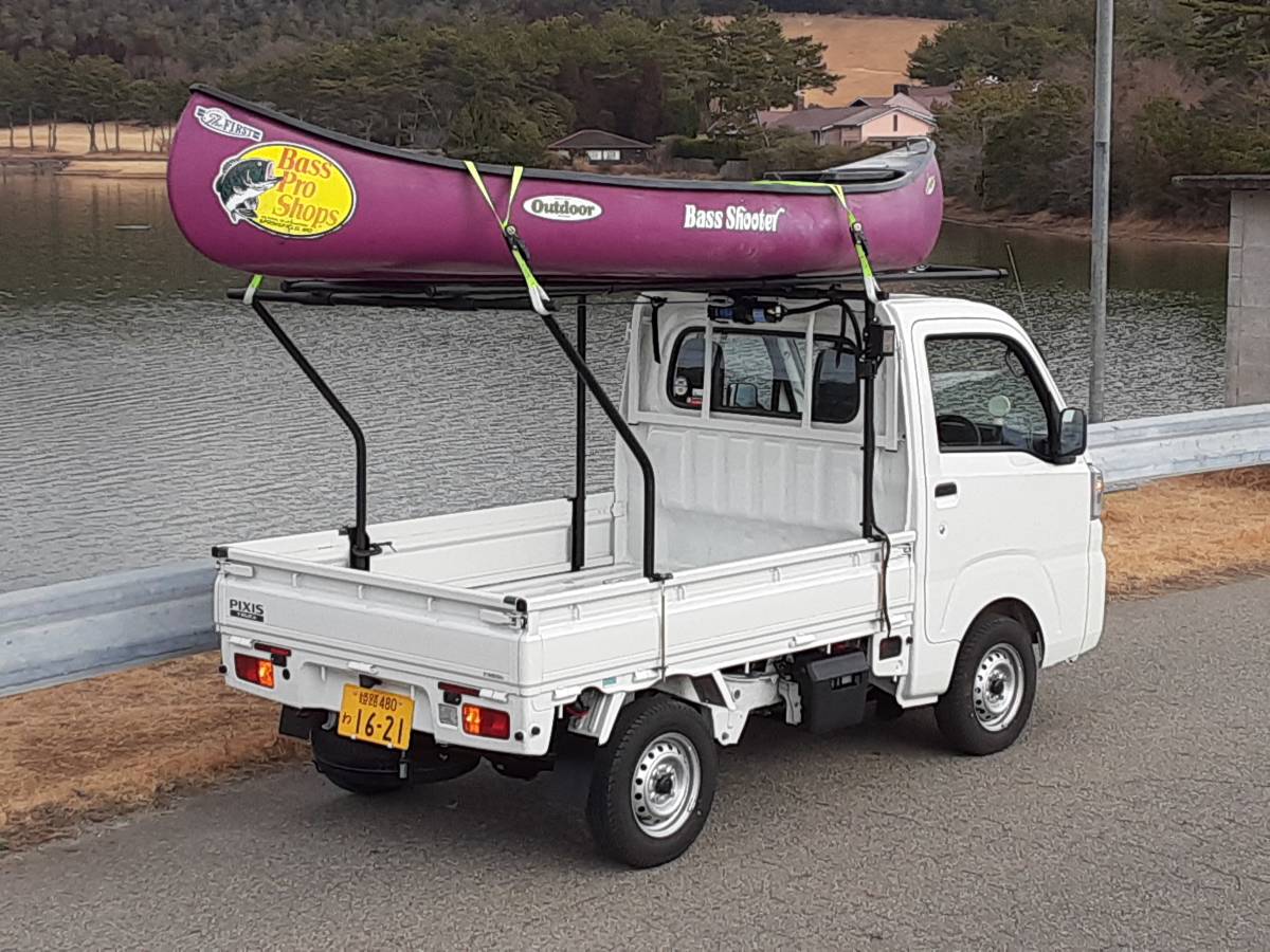 軽トラック荷台キャリア 電動式 鳥居 加工無し(他目的に改造可能) 軽トラック荷台キャリア 電動式 鳥居 加工無し(他目的に改造可能)