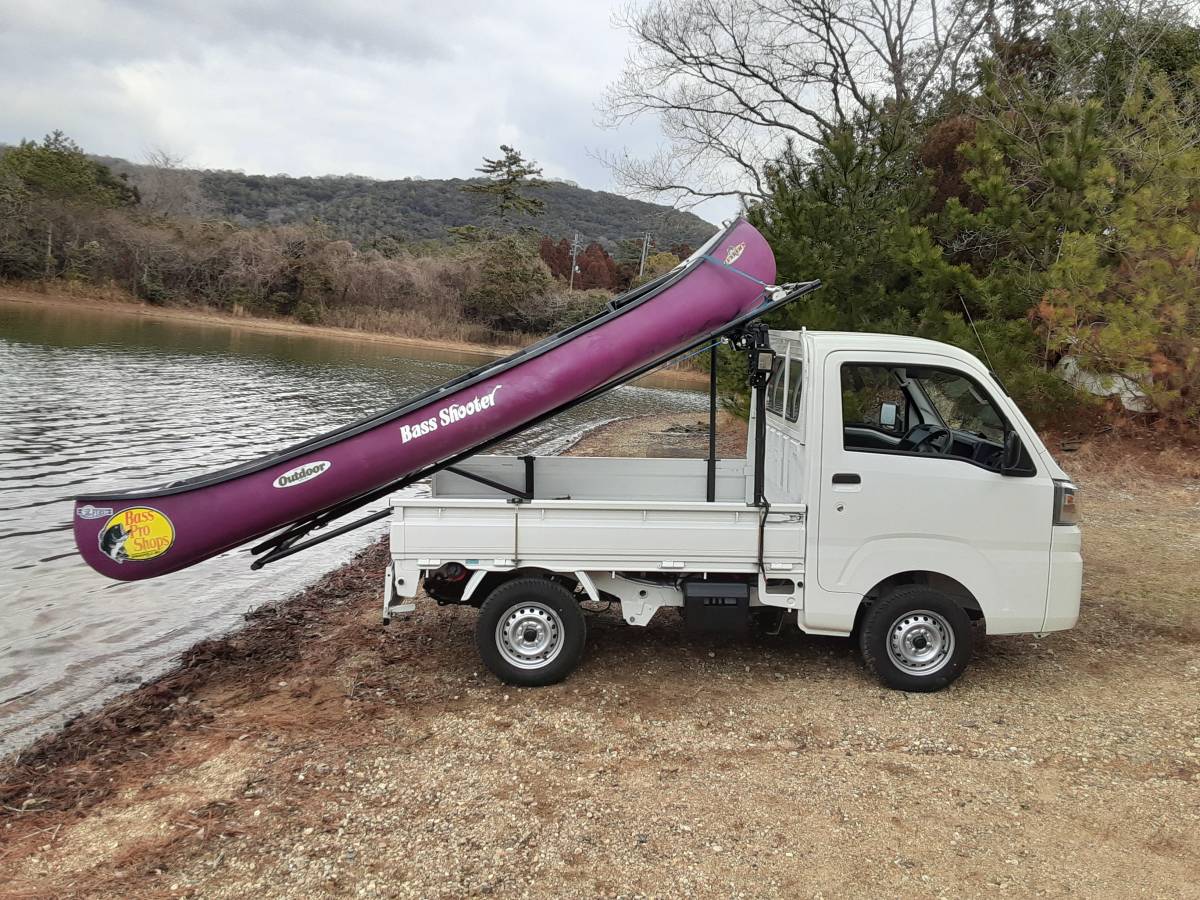 軽トラック荷台キャリア 電動式 鳥居 加工無し(他目的に改造可能) 軽トラック荷台キャリア 電動式 鳥居 加工無し(他目的に改造可能)