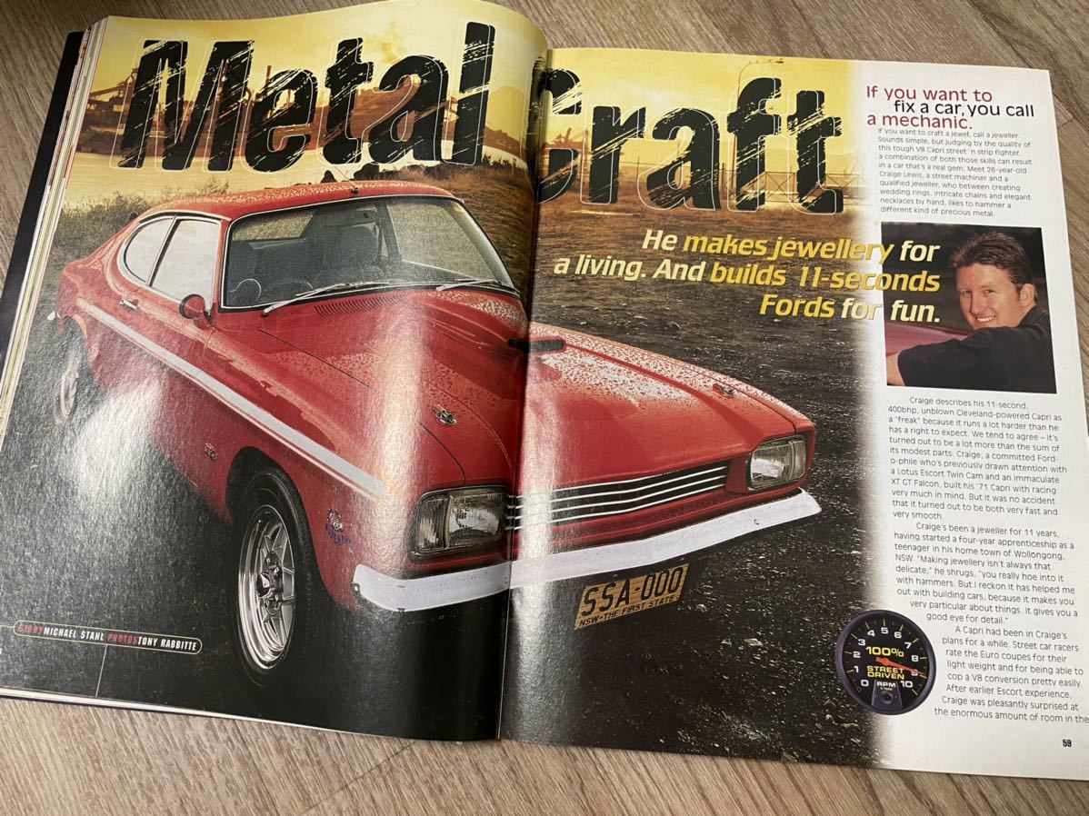 ‘98 オーストラリア Street MACHINE(ストリートマシン)★ホールデン フォード 他/GM(ゼネラルモーターズ)車雑誌_画像7