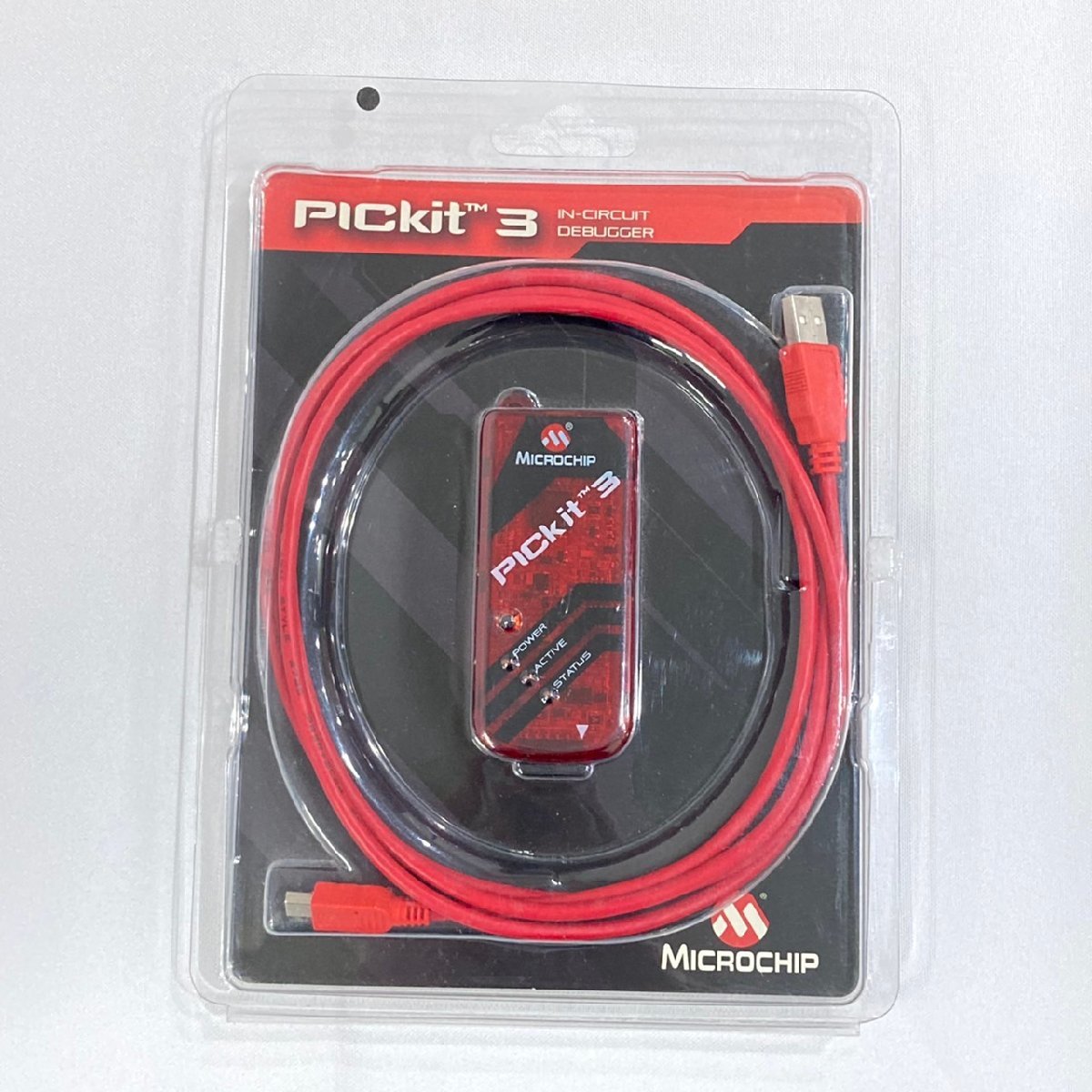 マイクロチップ製 PICkit3 IN_CIRCUIT DEBUGGER 美品 USB供給可能 N2205R4-1_画像1