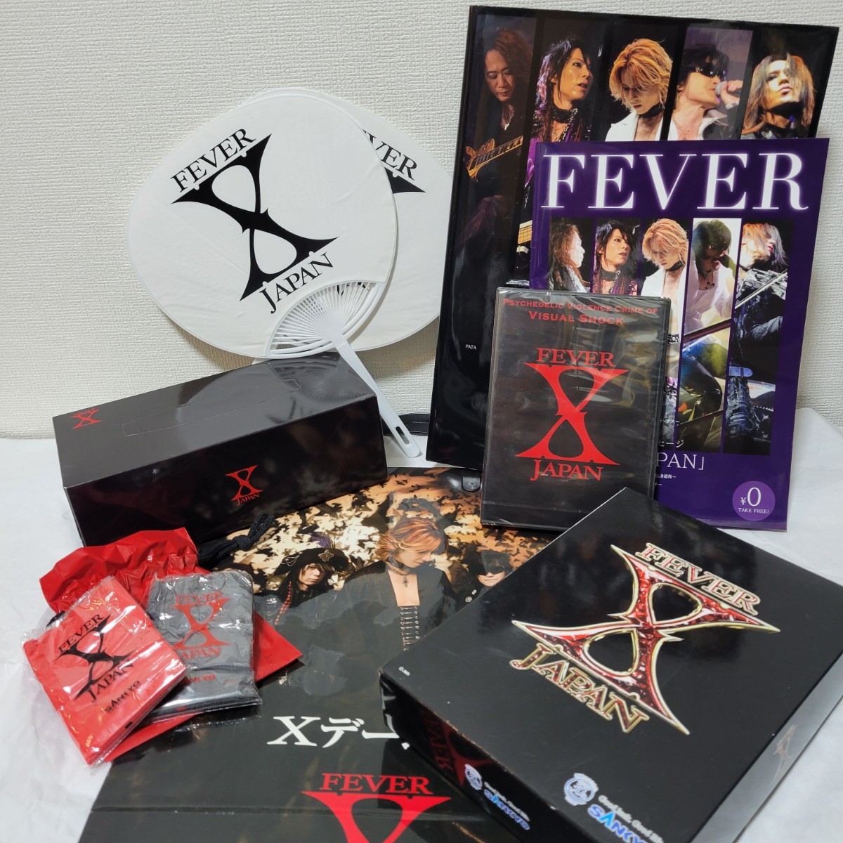 しいです X JAPAN フィーバーXジャパン 灼熱LIVEパチンコ 店頭用大型