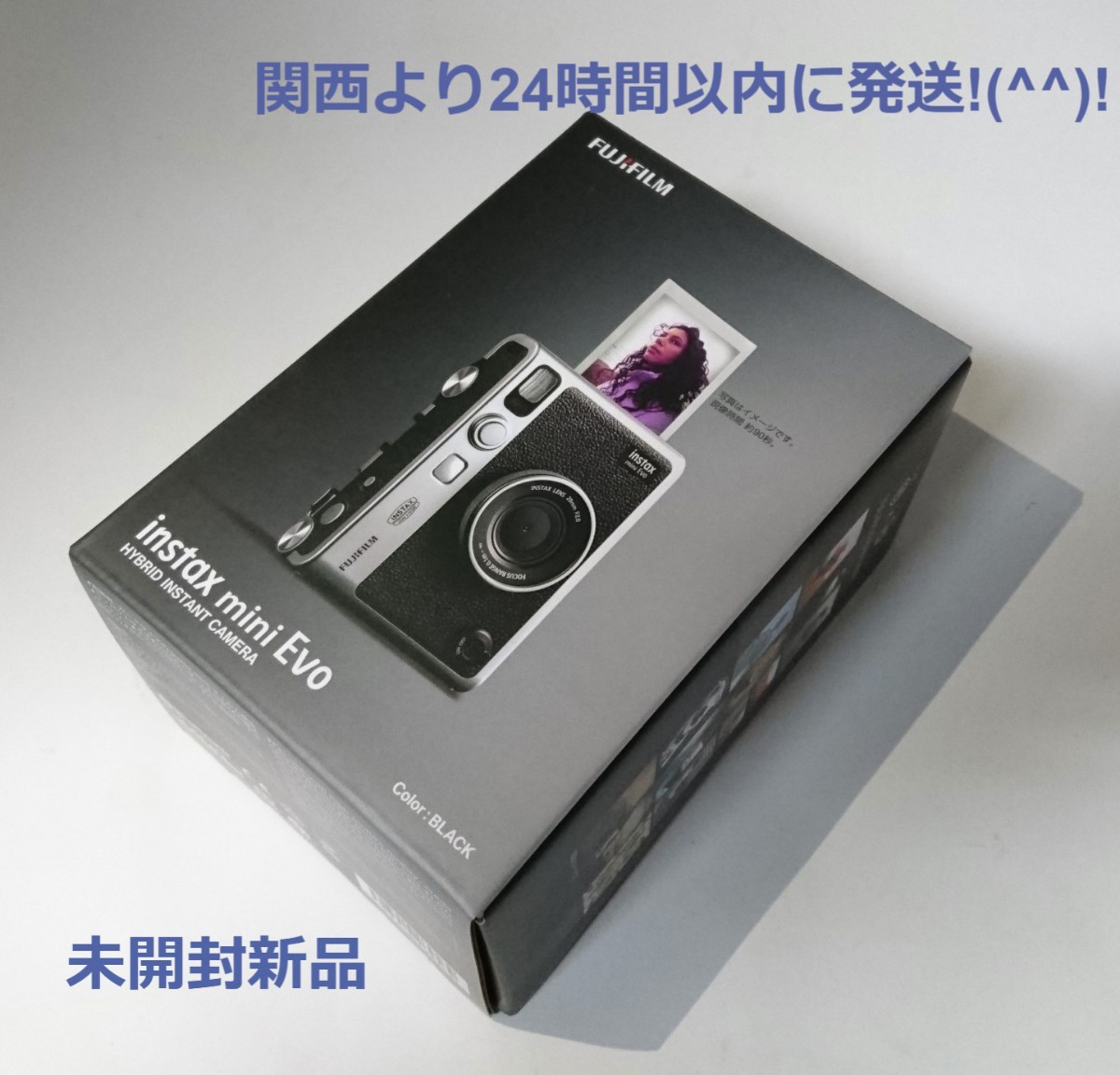 FUJI FILM ハイブリッドインスタントカメラ instax mini Ev 【現品限り