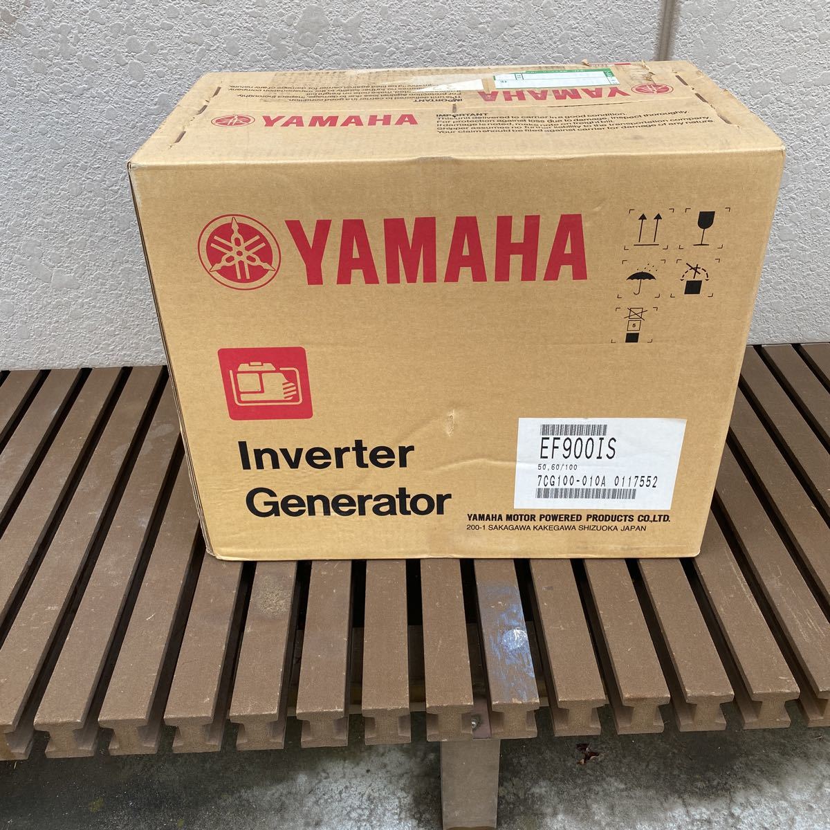 新品未使用未開封YAMAHA ヤマハ発電機 EF900iS インバーター発電機