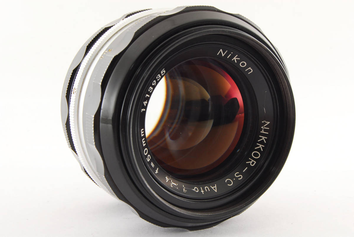 ★実用美品★NIKON ニコン NIKKOR-S・C 50mm F1.4 #75492_画像4