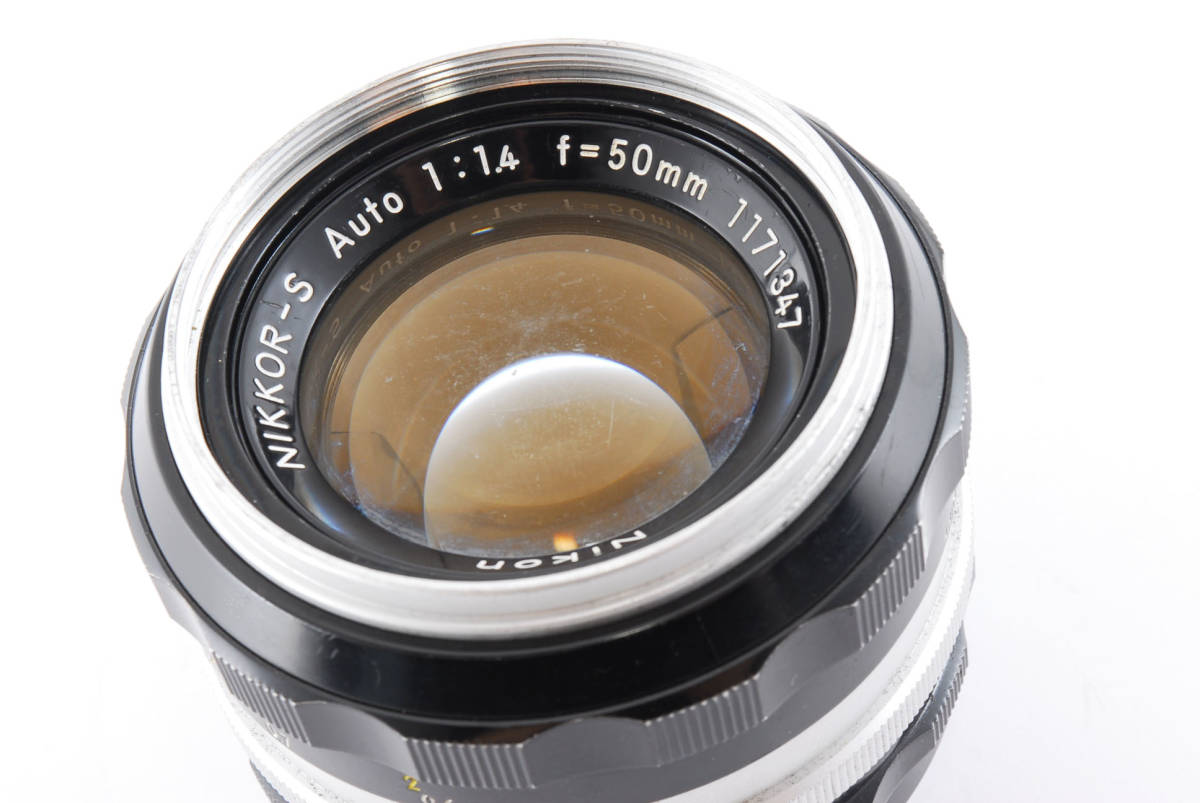 ★実用美品★NIKON ニコン NIKKOR-S Auto 50mm F1.4 No.1171347 #74872_画像9