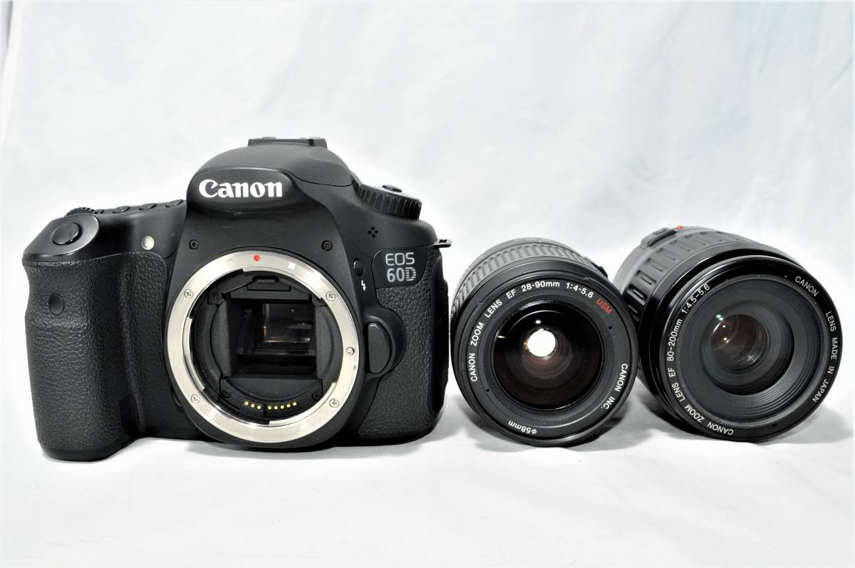 ブランド】 Canon - Canon キャノンEOS 60D ズームレンズキット