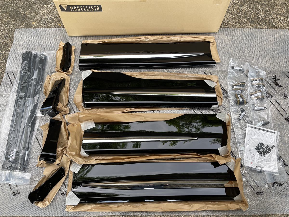 新品 30系 アルファード ヴェルファイア モデリスタ サイドスカート